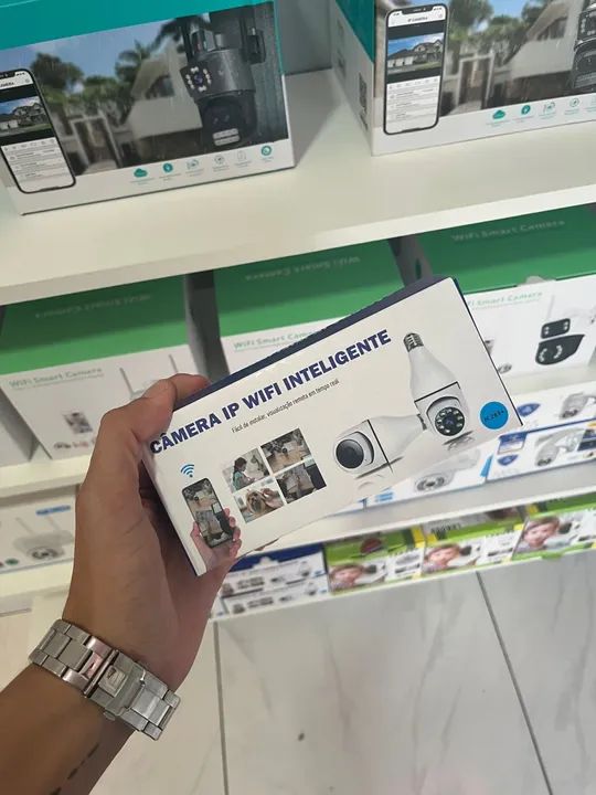 Câmera IP WiFi Inteligente - Segurança e praticidade para sua casa!