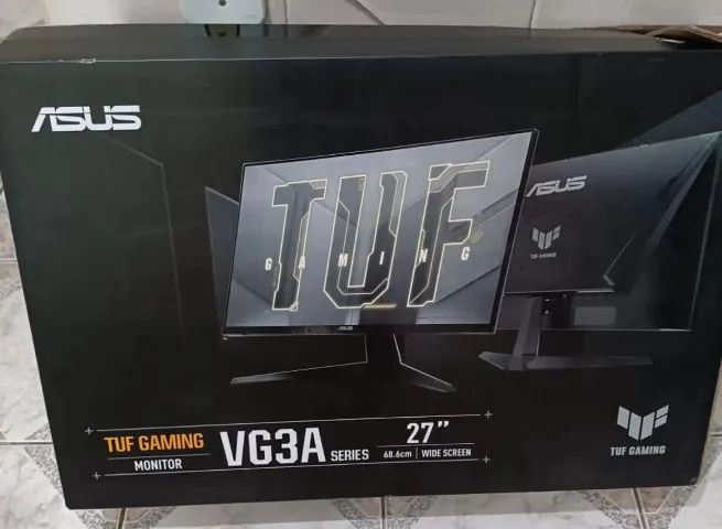 Monitor  ASUS TUF  27" Full HD, 180Hz, 1ms, IPS, 99% sRGB, FreeSync, G-Sync,  Novo, Lacrad - Foto 4