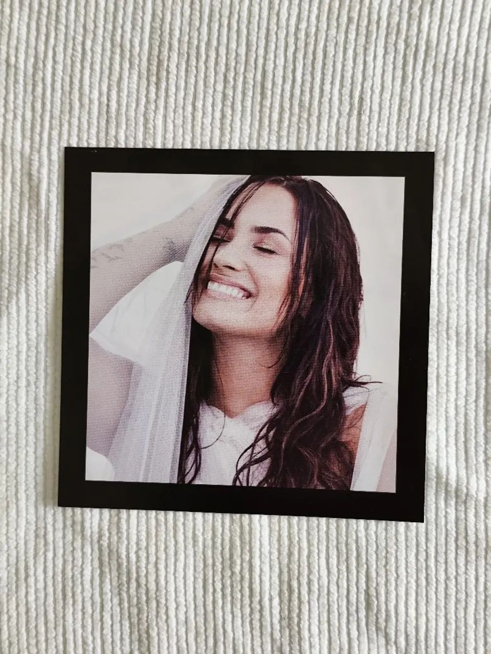 Demi Lovato - Card Exclusivo Tell Me You Love Me (Special UK) // IMPORTADO