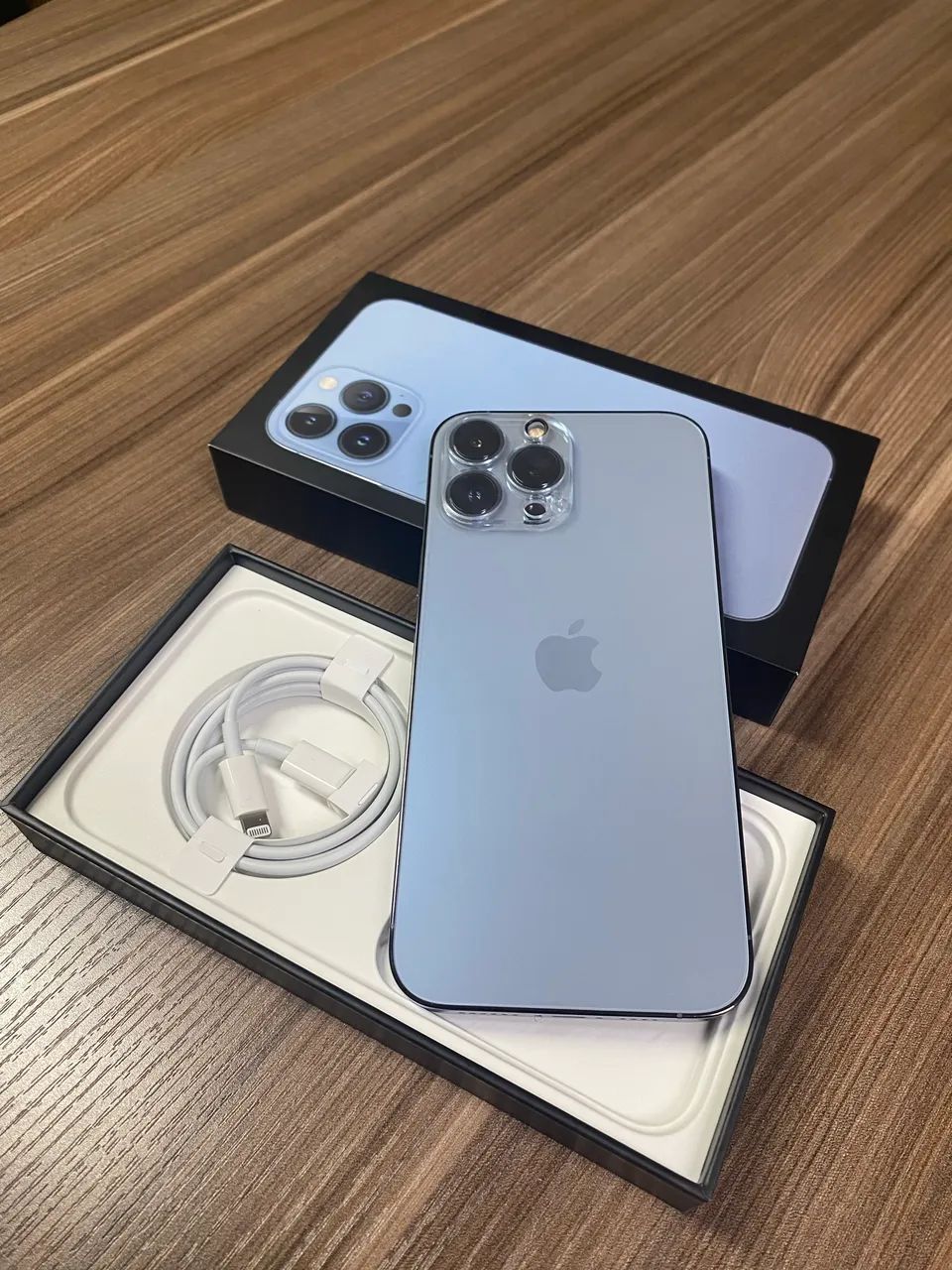 iPhone 13 Pro Max - 256GB - Sierra Blue - Celulares e Smartphones