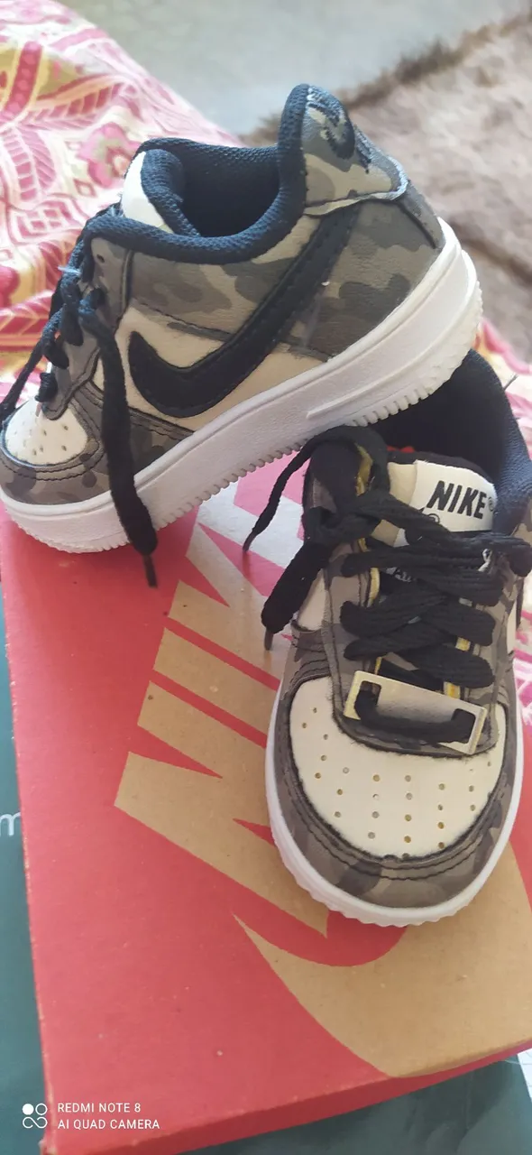 Tênis Nike Infantil Camuflado