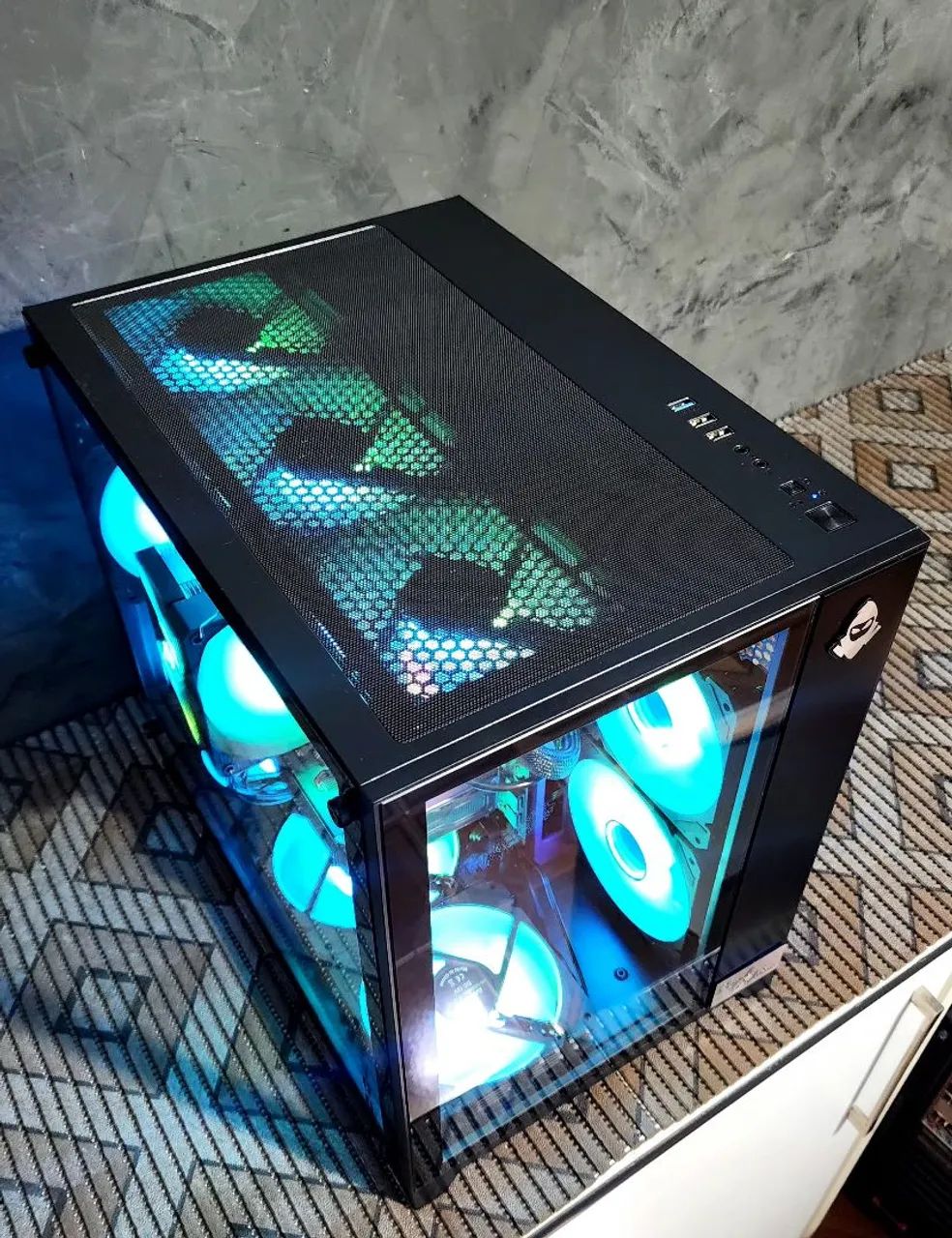 PC Gamer Roda Tudo! TuF B660M/ Core i5 14400F/ RTX 3060 12GB/ Ac trca - Foto 4