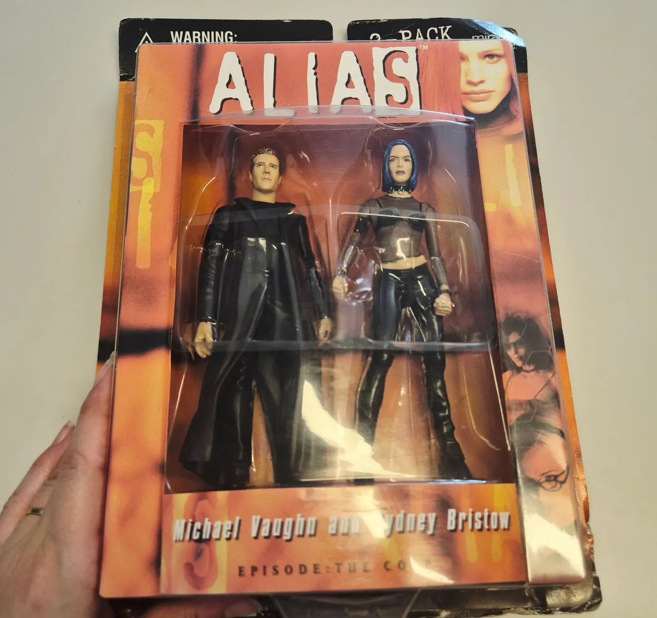 Action Figure Alias Sidney Bristow e Michael Vaughn Jennifer Garner - Foto 4