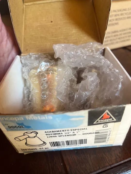 Acabamento especial reform 1/2 A-1 LINHA SPLENDOR DOURADO - Foto 3