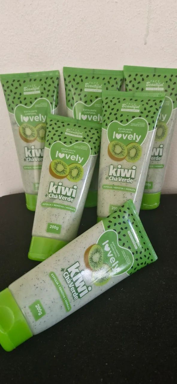 Esfoliante Corporal Kiwi e Chá Verde - Lovely