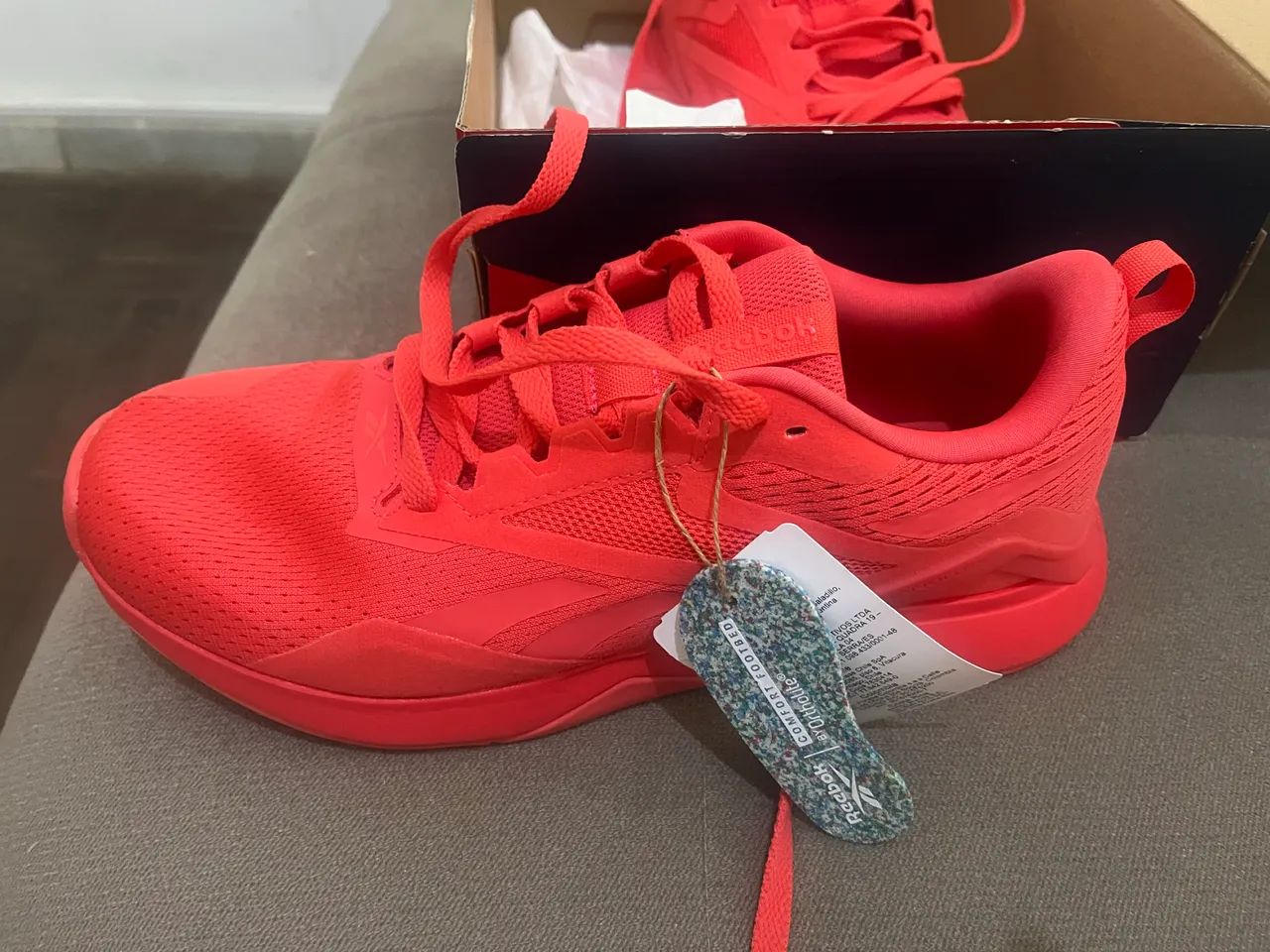 Reebok Nanoflex Tr Tenis Vermelho Reebok Tr Adventure Reebok Hiit