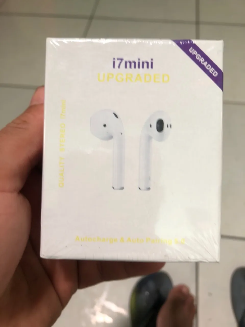 Fone de ouvido i7 mini Upgraded