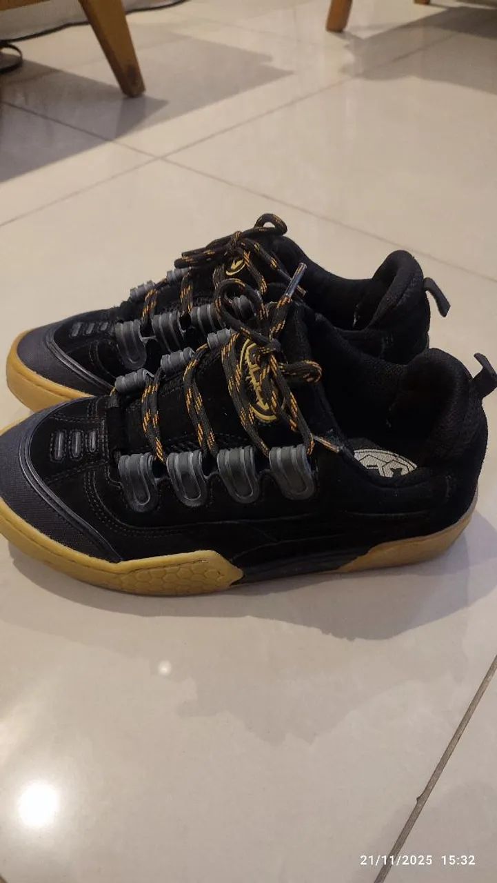 Tênis Qix Hexagon - Preto  - Foto 4