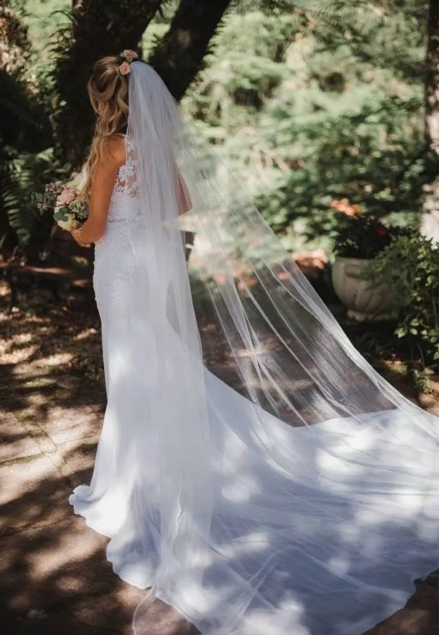 Vestido de Noiva Sereia Clássico - Foto 2