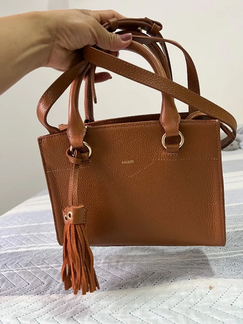 Bolsa de Couro Arezzo