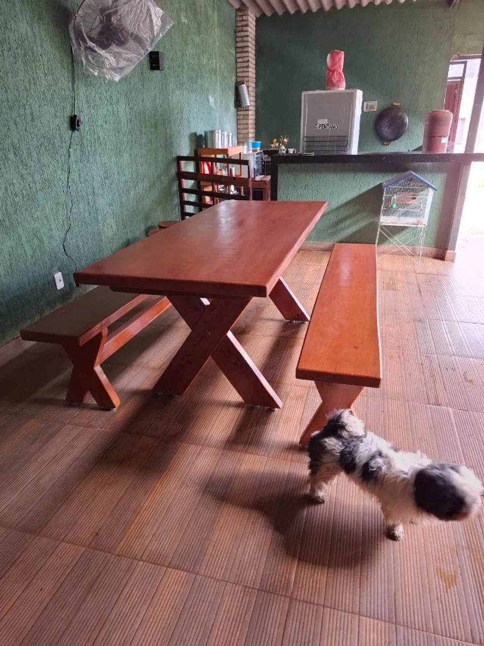 Mesas Rústica melhor preço da região até 12X no cartão - Foto 3