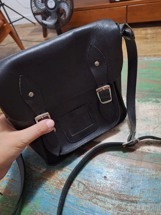 Bolsa em couro legítimo  - Foto 4