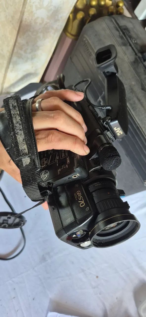 Câmera e Luz Val-U AC/DC Power & Light Set nao sei se funciona - Foto 5