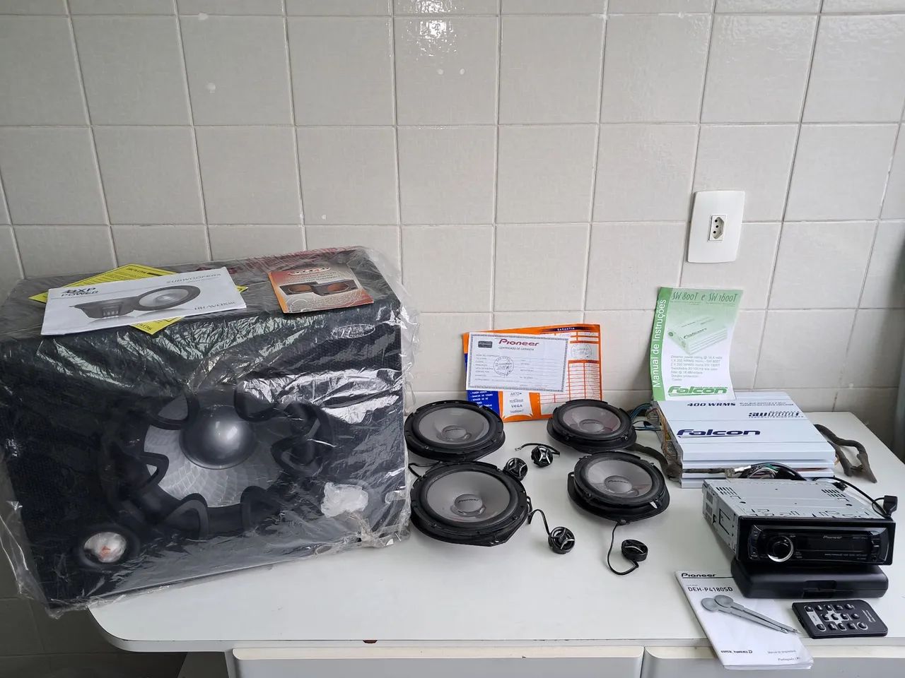Som automotivo de qualidade.