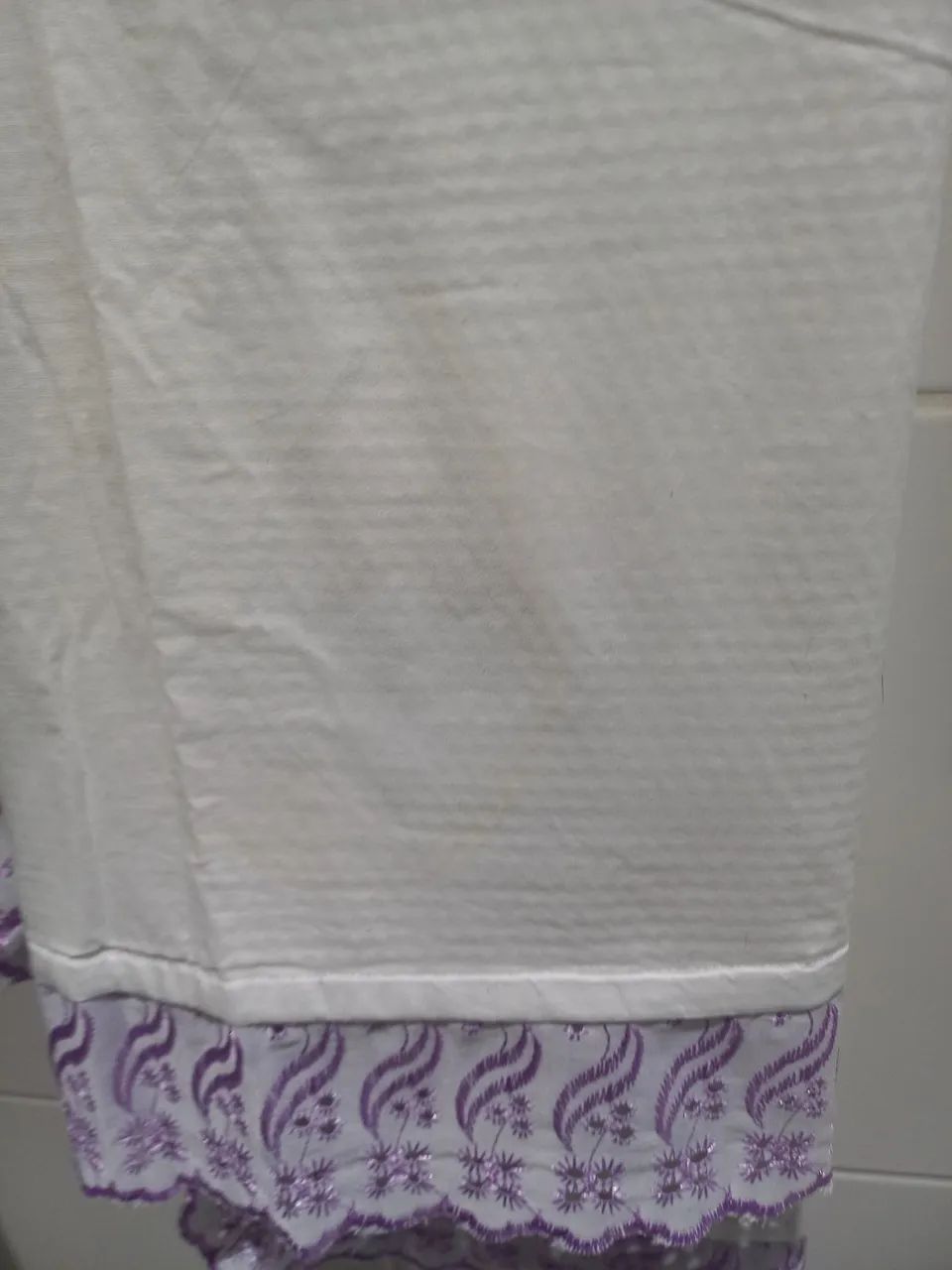 Manta com babado bebê  - Foto 3