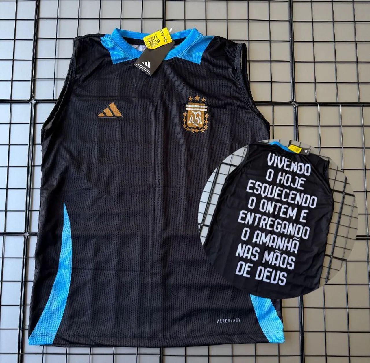 Camisa regata de frase apenas 35 reais - Foto 5