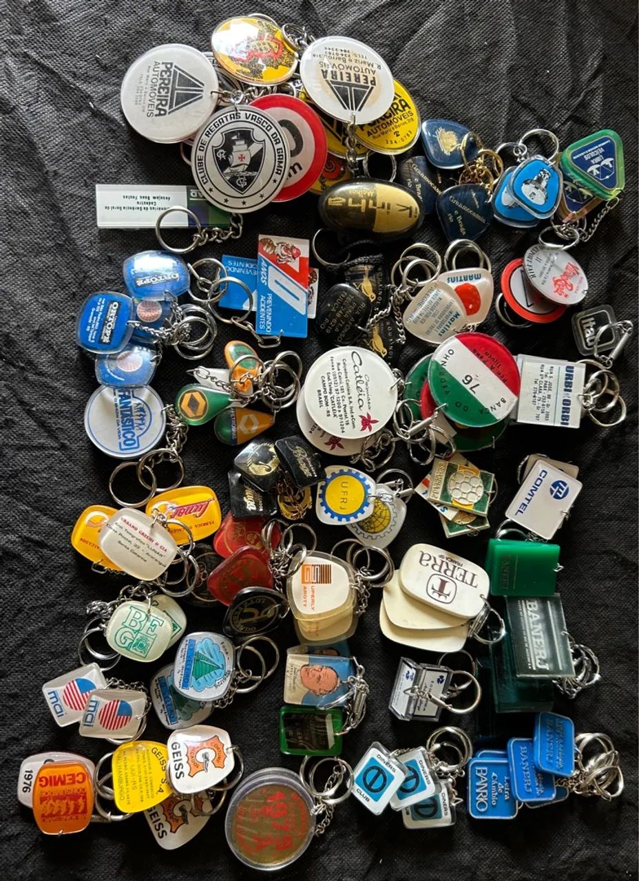 Coleção de chaveiros de época. - Foto 2