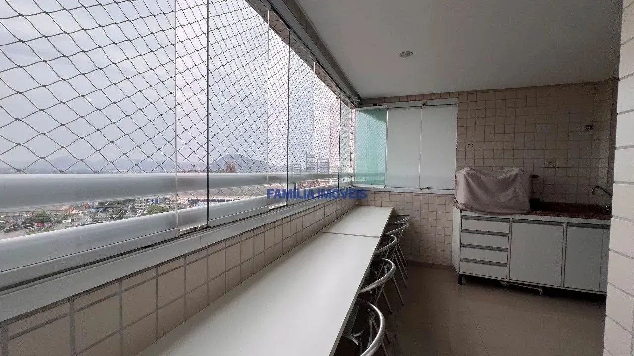 Alugar apartamento 2 quartos suíte lazer Ponta da Praia Santos SP - Foto 8
