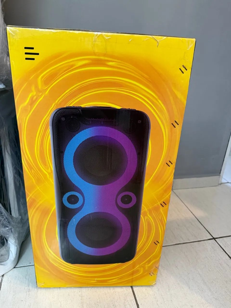 Caixa de Som Pulsebox 2 SP510 - 1100W LACRADA/NOVA - Foto 2