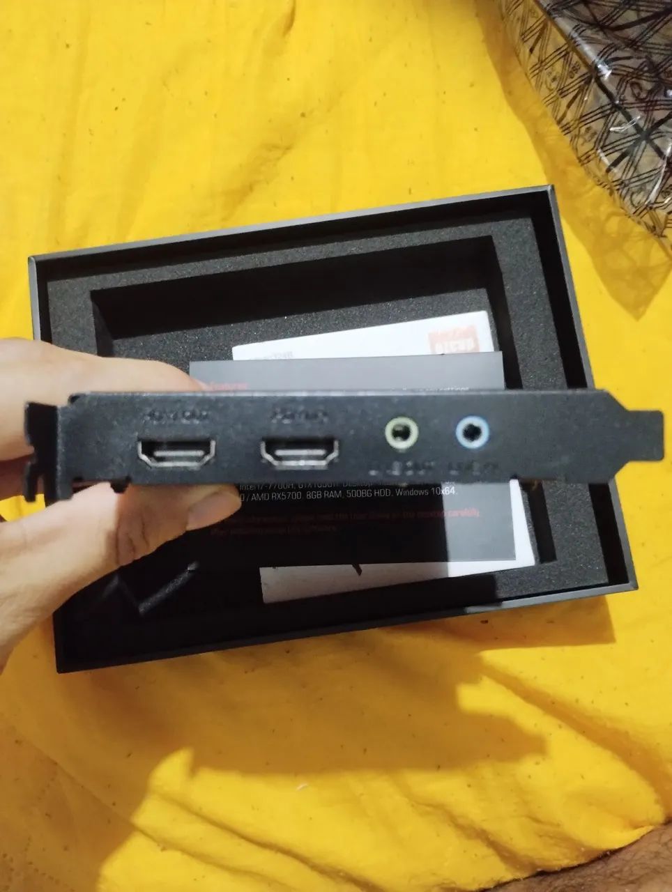Vendo Placa de Captura EZCAP RAW 4K zerada64292476997378124