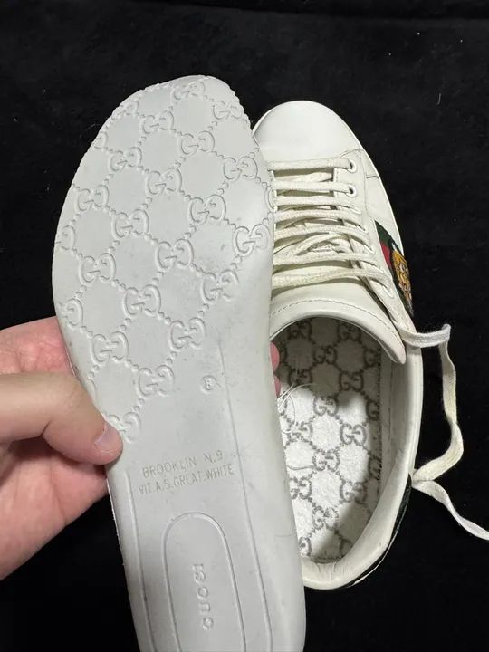 Tênis Gucci Ace Tiger - Foto 2