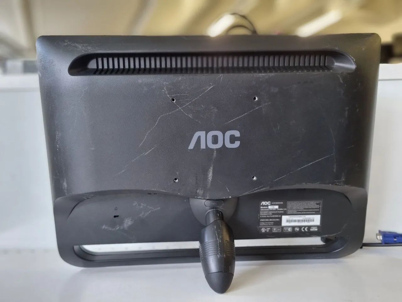 Monitor AOC 19 Polegadas Widescreen VGA e DVI  - Foto 4