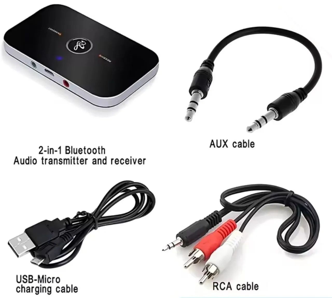 Receptor Bluetooth, transmissor de áudio sem fio - Foto 3