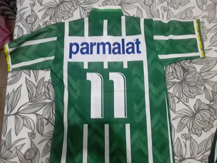 Camisa Palmeiras Parmalat - 1996 - Foto 2