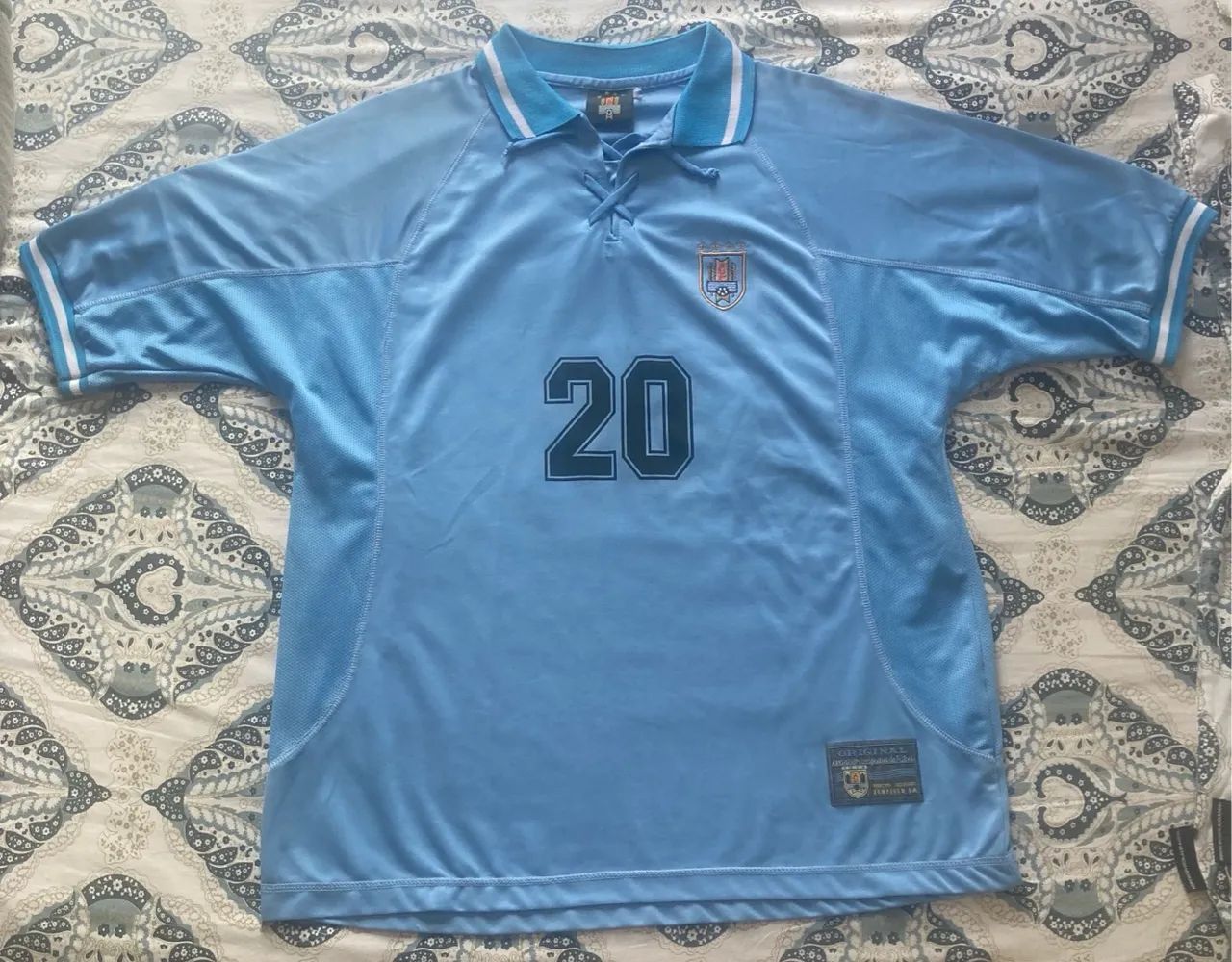 Camisa Uruguai Copa 2002 - Tamanho G