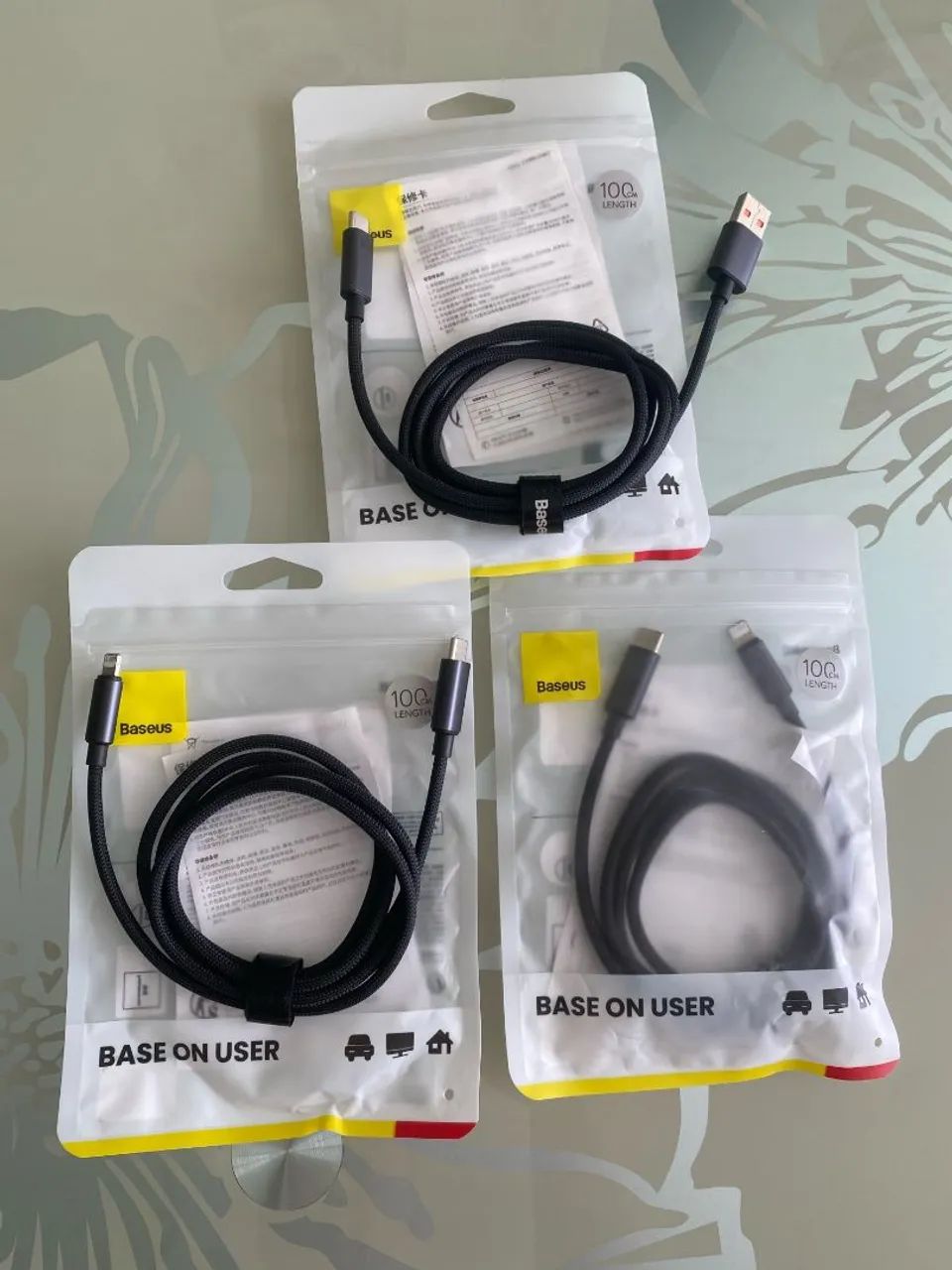 Cabo baseus 20w iPhone Premium novo