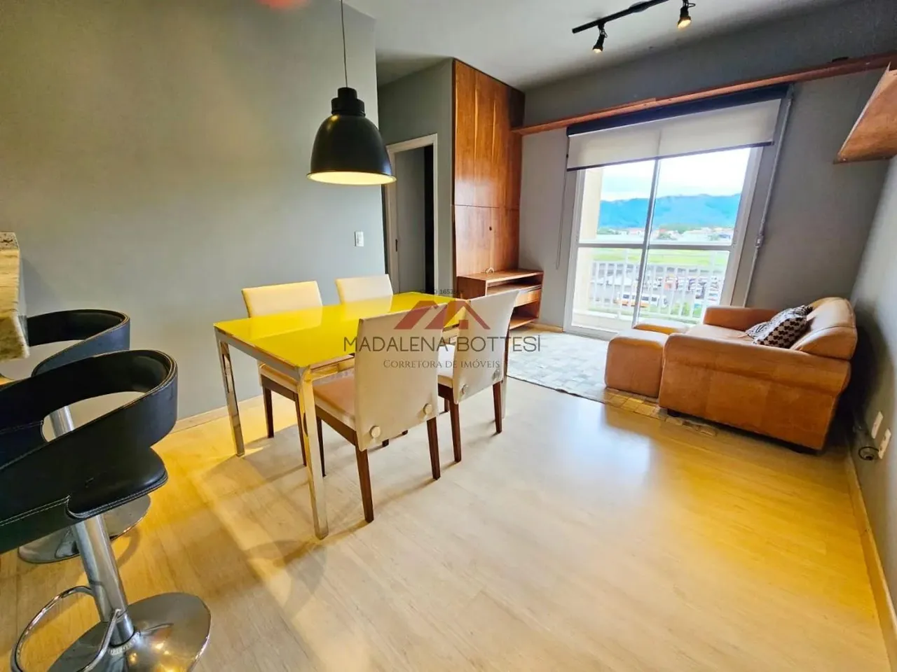 Apartamento para Locação em Mogi das Cruzes, Cézar de Souza, 2 dormitórios, 1 suíte, 2 ban