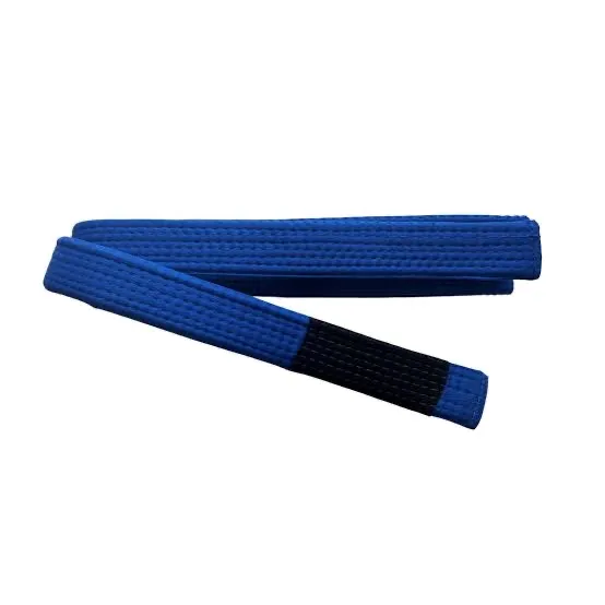 Faixa de Jiu-Jitsu Azul com Ponta Preta