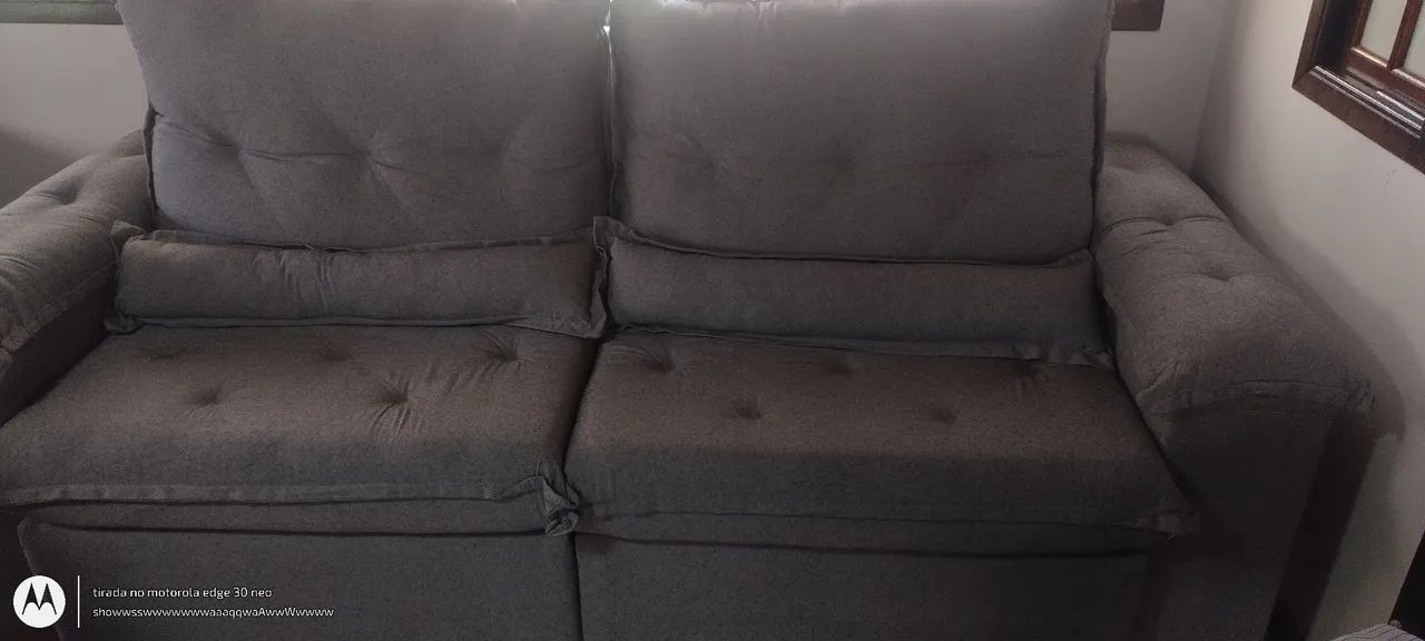  Sofá modular escuro novo  - Foto 4