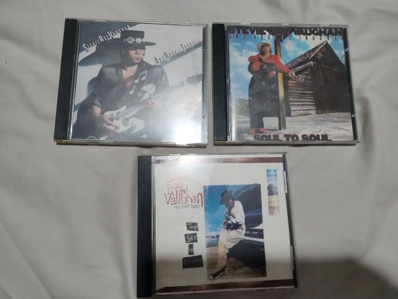 3 CDs Stevie Ray Vaughan (blues)