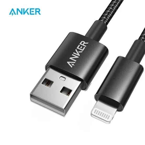 Anker Cabo USB A para Lightning (1m) cabo USB para Lightning de nylon certificado MFi 