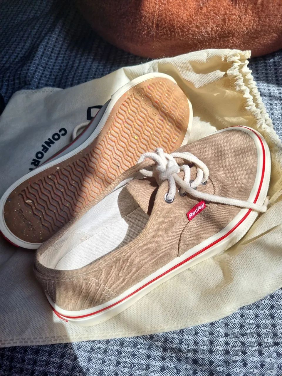 Tenis Redley bege Unisex  - Foto 3