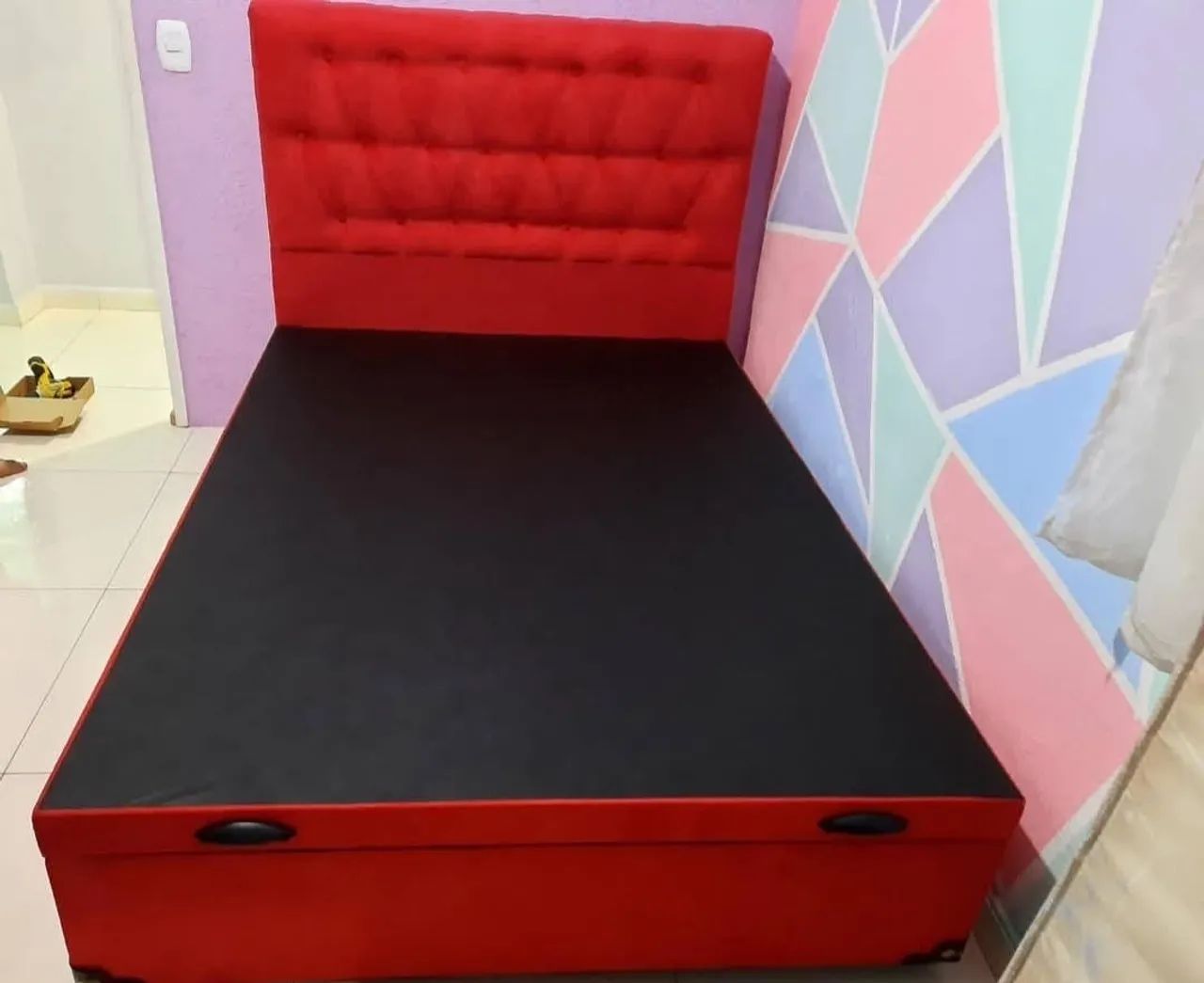 Oportunidade de mercado Cama Box Baú Casal 