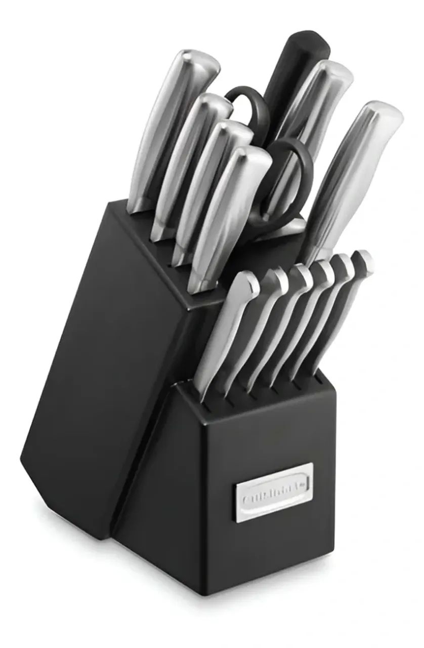 Cepo Cuisinart C77ss-15pk Conjunto De Facas Bloco 15 Peças - Foto 4