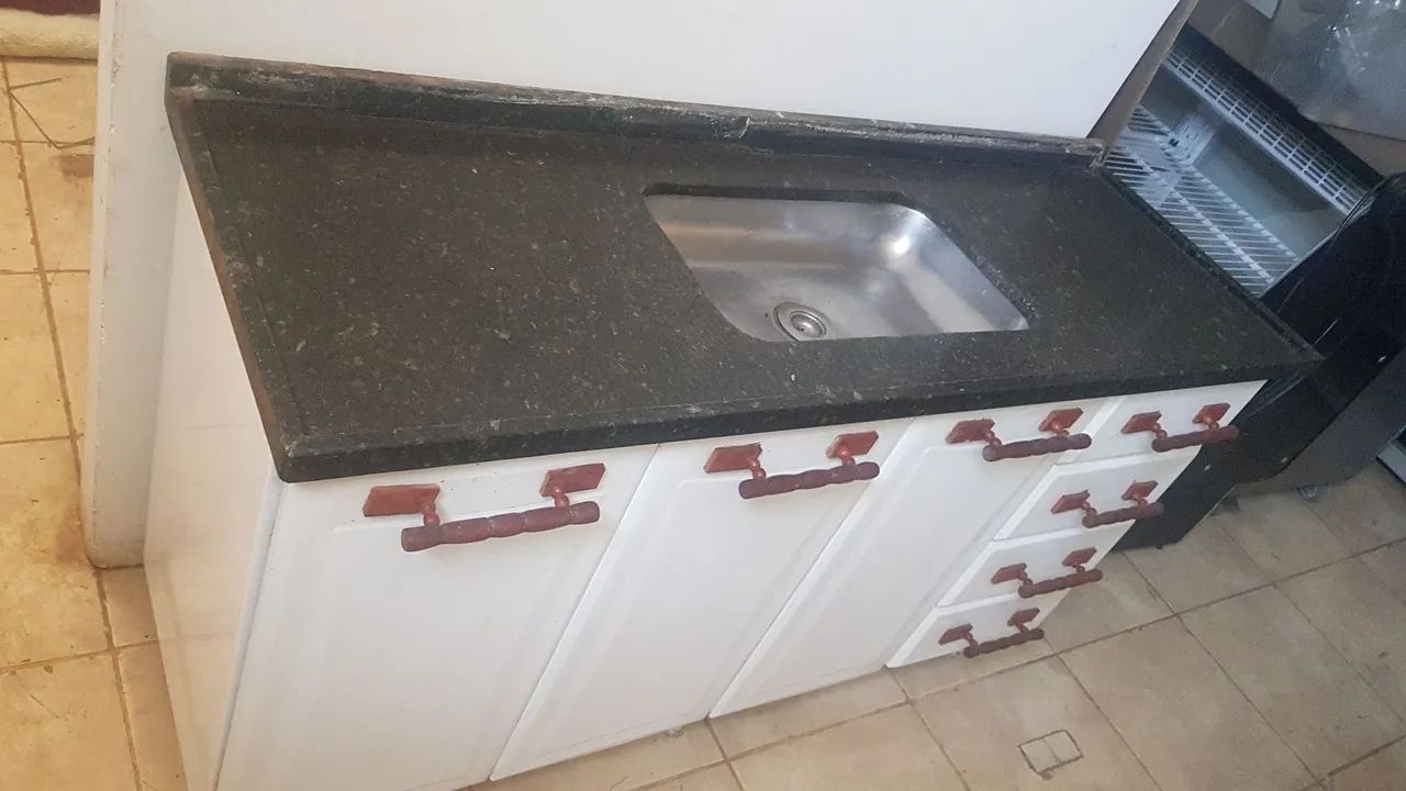 ARMÁRIO E PIA MÁRMORE  - Foto 2