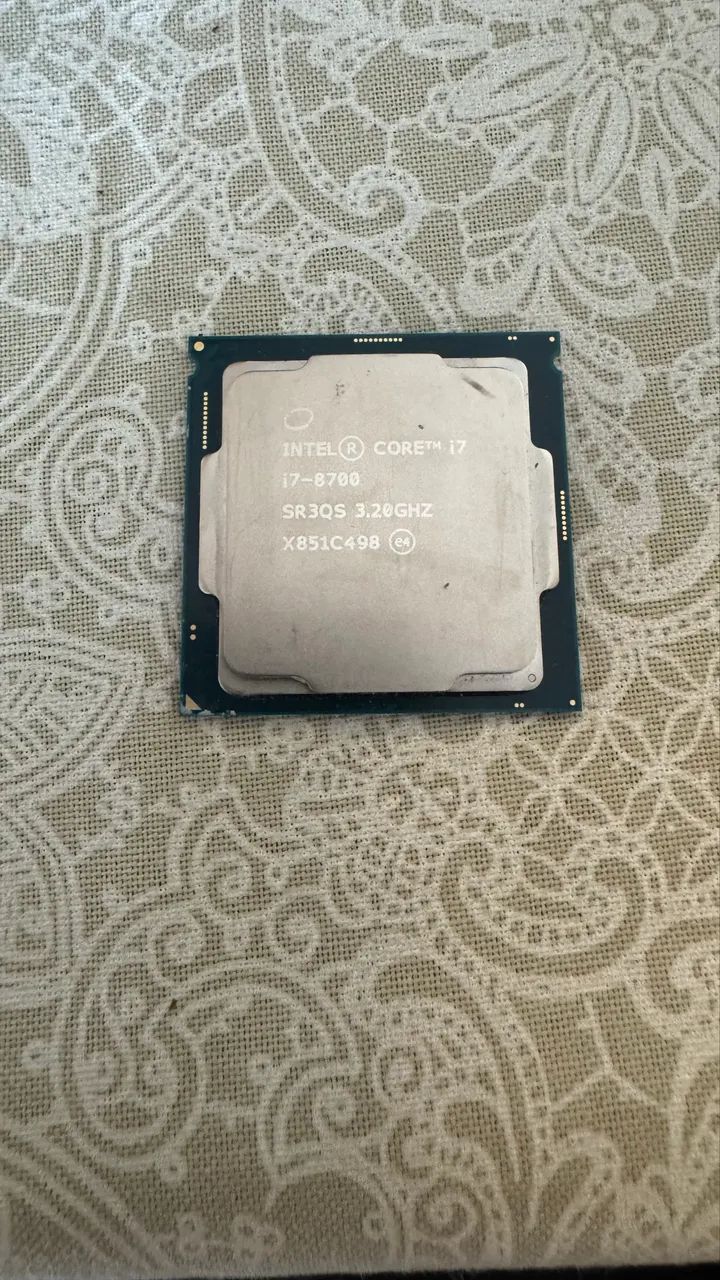 Processador Intel i7 8700