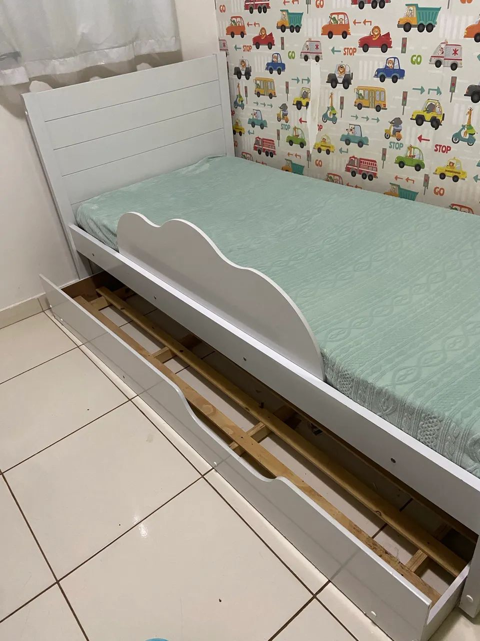 Cama de solteiro com auxiliar  - Foto 3