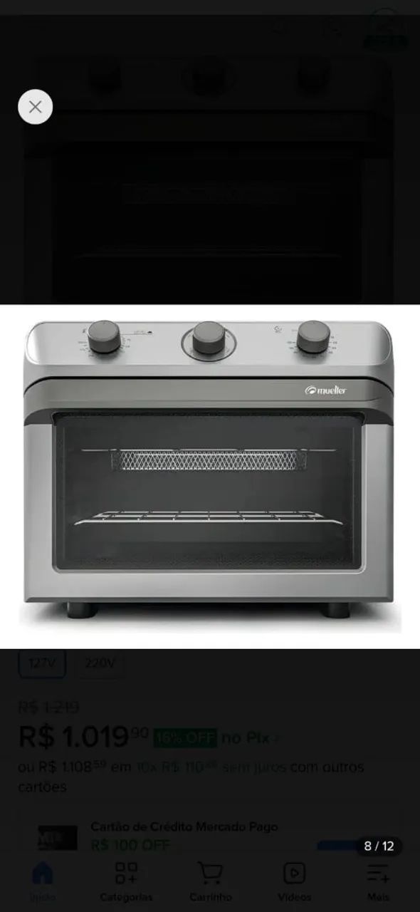 Forno elétrico 35 litros MUELLER  - Foto 5