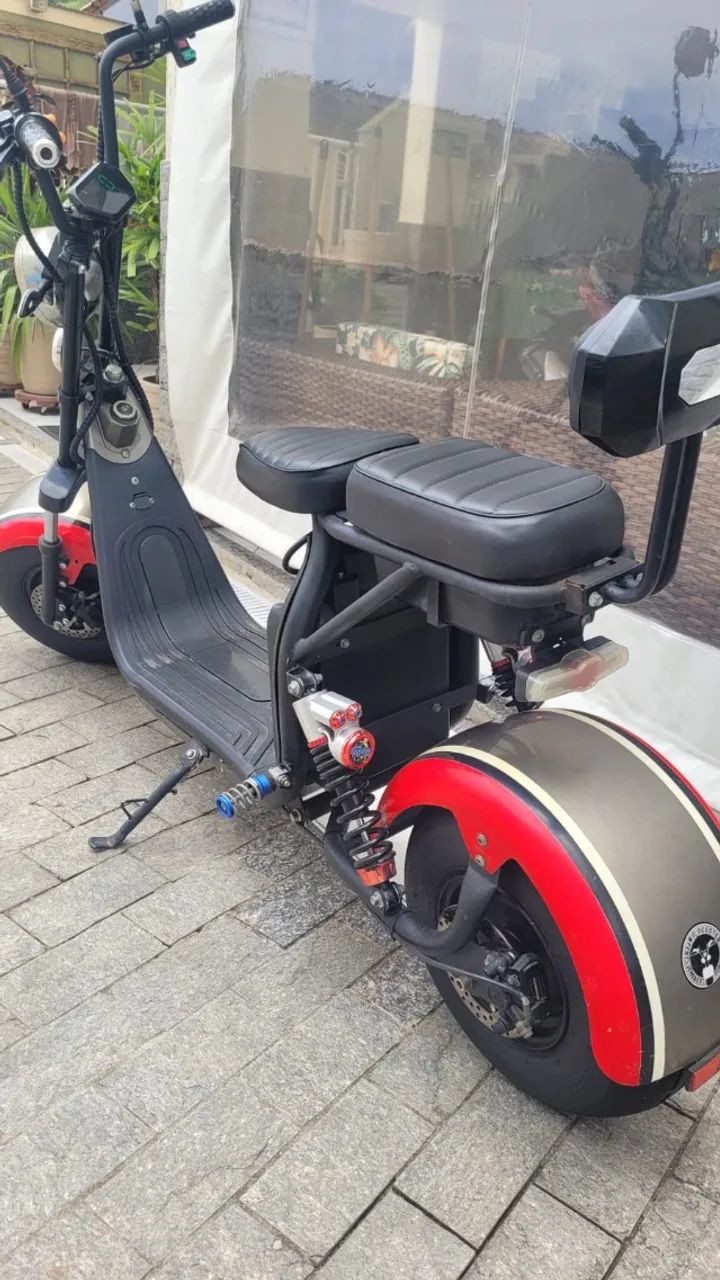 Scooter Elétrica X11, 2000w, 60v e bateria de 21 ah - Foto 4