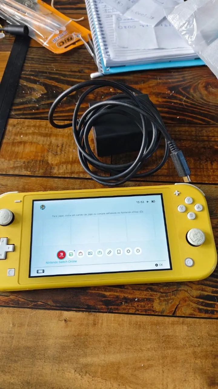 Nintendo switch Lite amarelo original - Foto 3