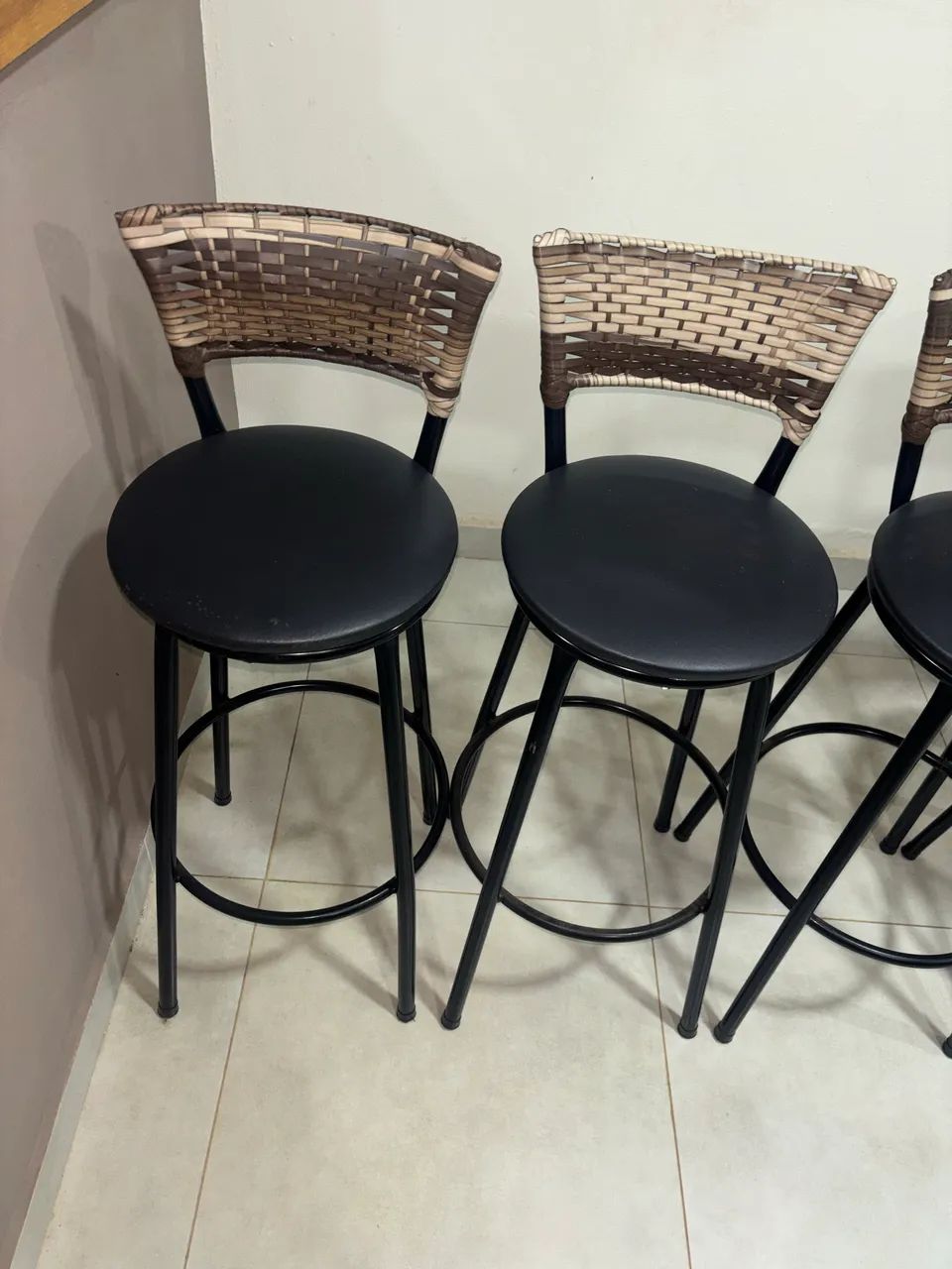 Kit 4 Banquetas Altas para Balcão - Foto 2