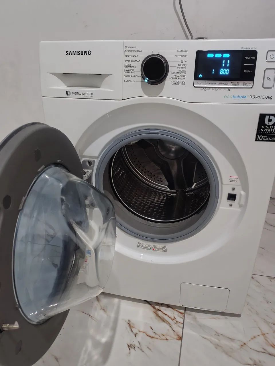 Máquina de lavar e e seca Samsung 09 kg - Foto 3