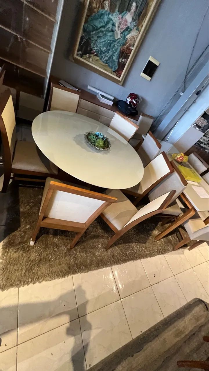 Mesa nova de madeira 