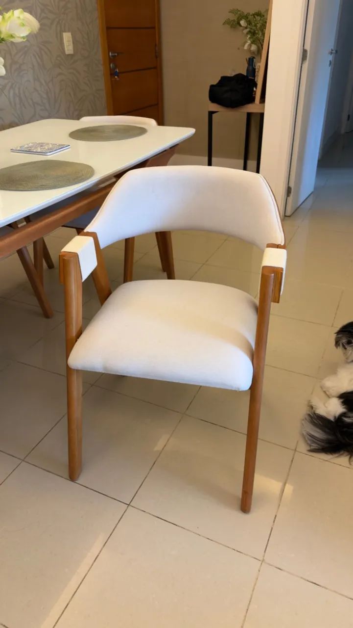 Mesa  de jantar com 4 cadeiras premium  - Foto 4