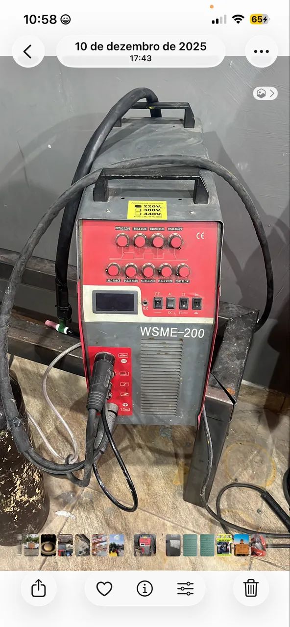 Maquina tig solda aluminio