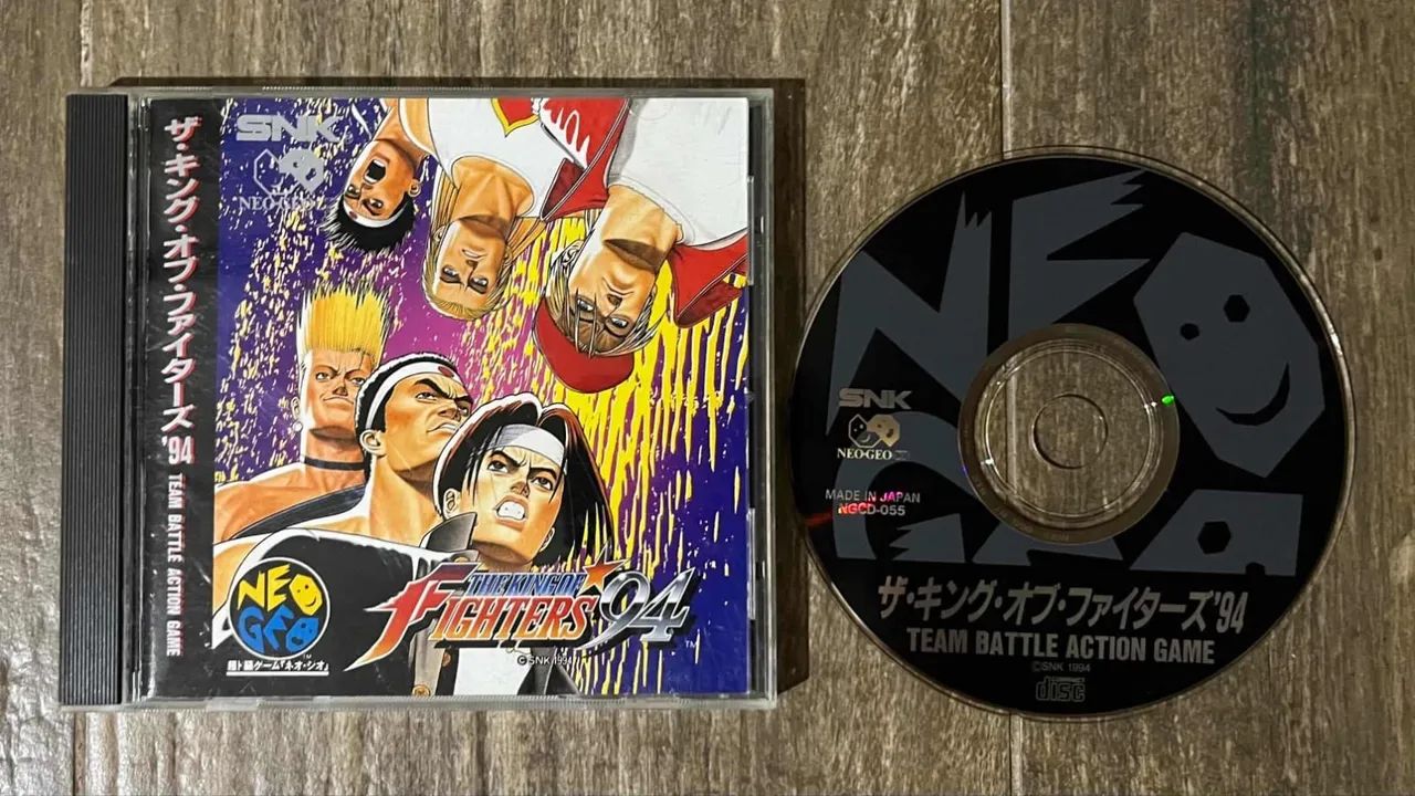 THE KING OF FIGHTERS 94 94 96 97 NEO GEO CD ORIGINAIS - Jogos de